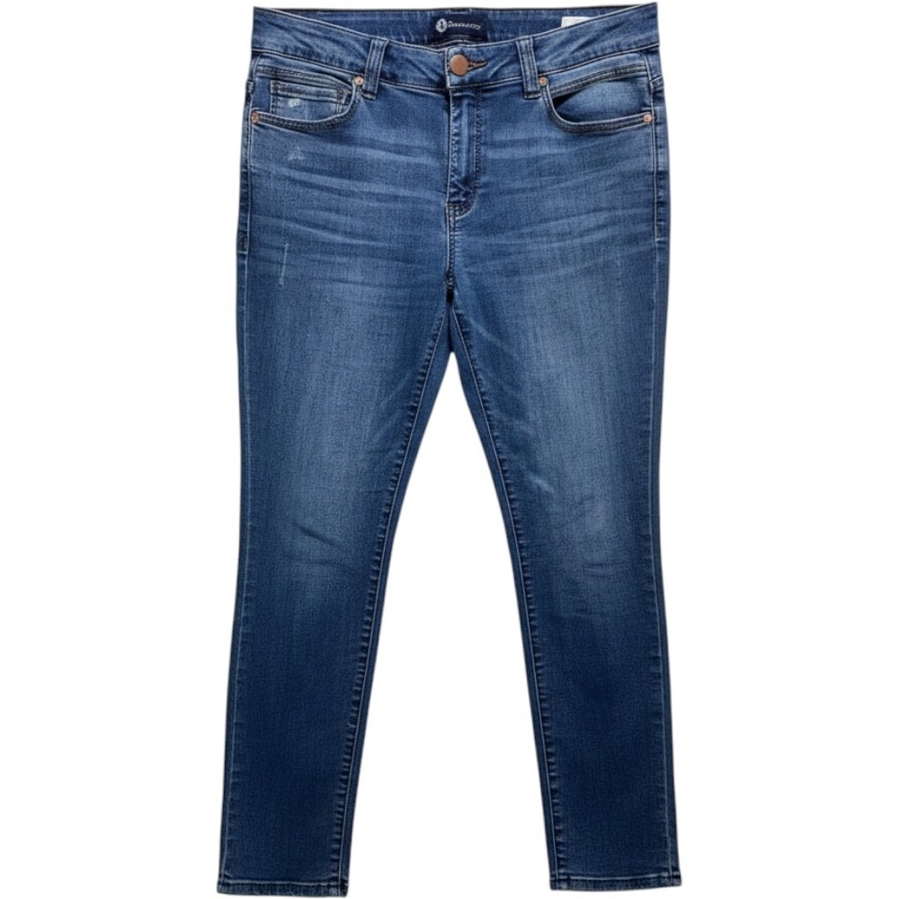 Democracy Ab solution Skinny Jeans Blue Medium Wash Petite 12P BP1593BBP2